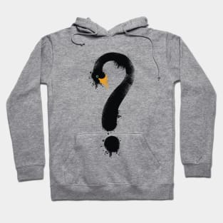 Black Swan question mark Hoodie